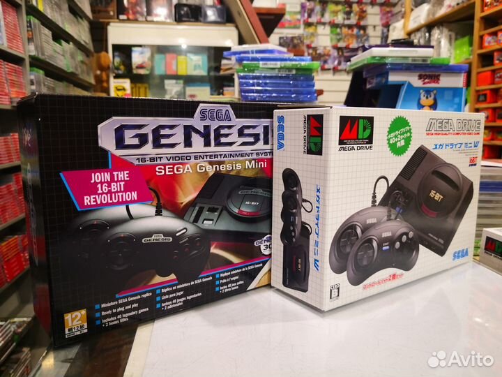 Приставка Sega Mega Drive Mini 16 bit (Оригинал)