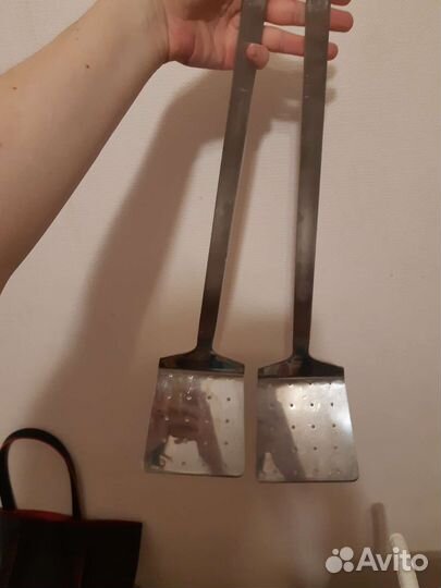 Лопатка для гриля нержавейка 375 мм. 18/10