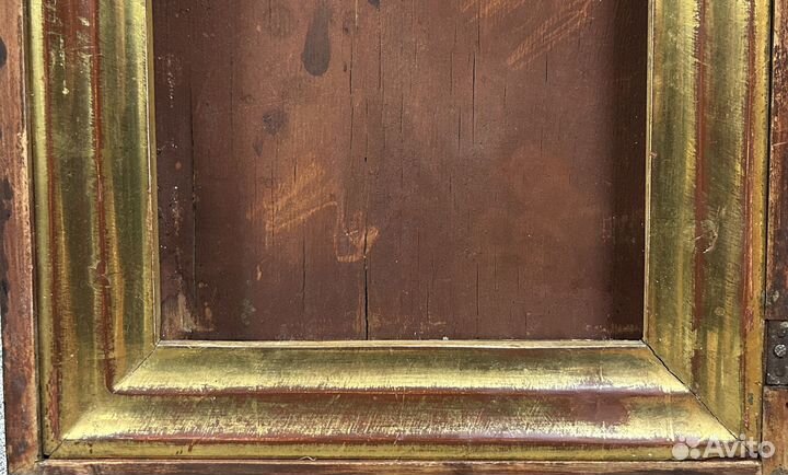 Киот Старинный №614 под икону 22,5 х 18 см