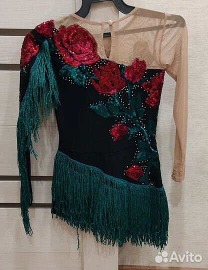 Платье для фигурного катания 116-128 см