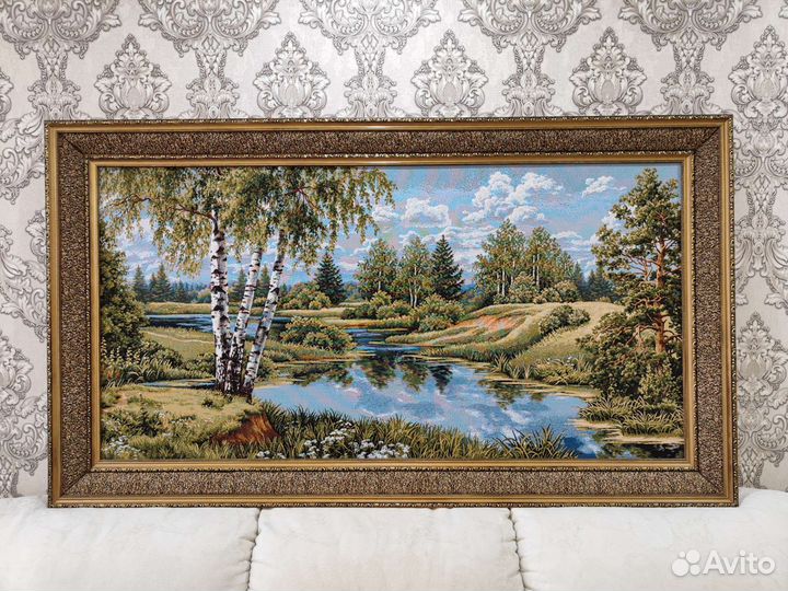 Картина из гобелена