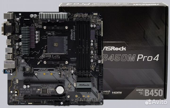 Asrock b450m pro4