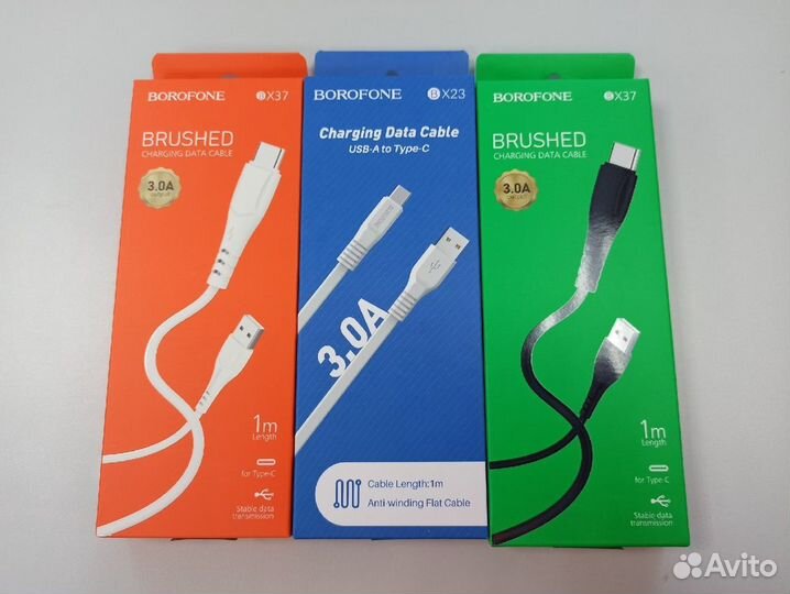 Кабель microusb/Type-C/Lightning