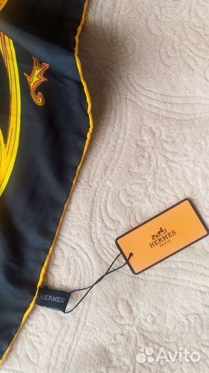 Шелковый платок hermes