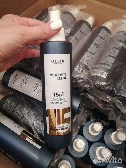 Ollin 15 в 1 крем спрей уход Новый