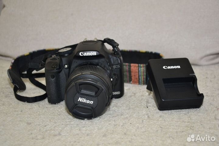 Canon 500d + объектив 18-55 is