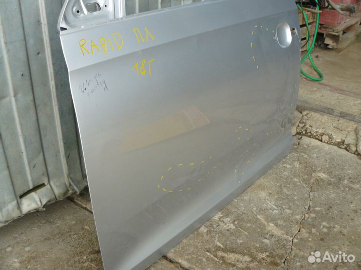 Дверь передняя левая для Skoda Rapid 2017 г