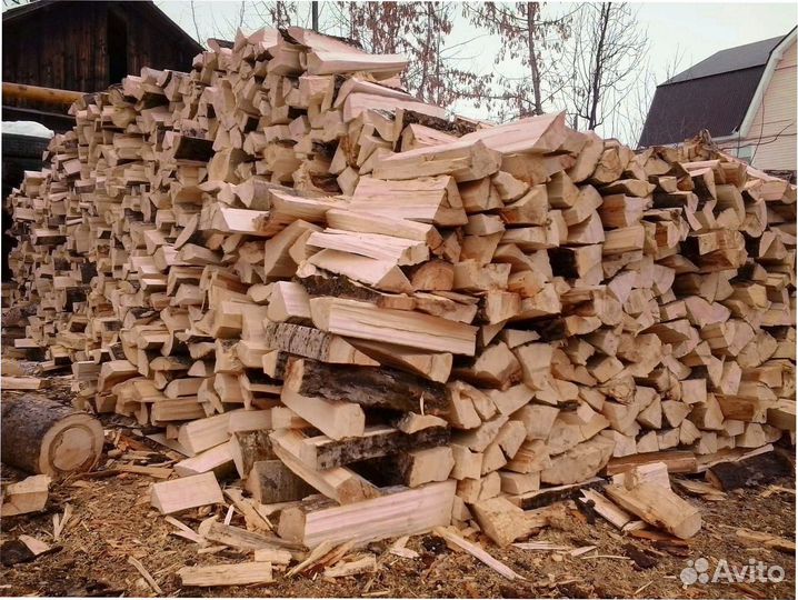 Дрова ольховые колотые