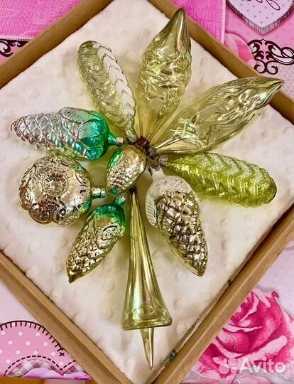 Елочные игрушки СССР