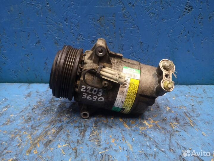 Компрессор кондиционера Opel Astra H (2004 - 2007)