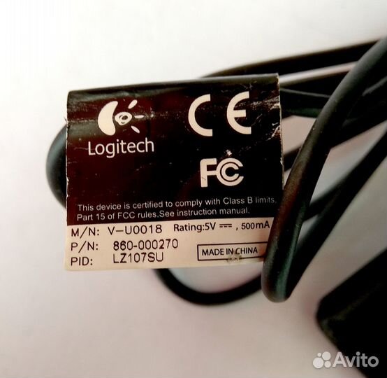 Веб-камера Logitech HD Webcam C270