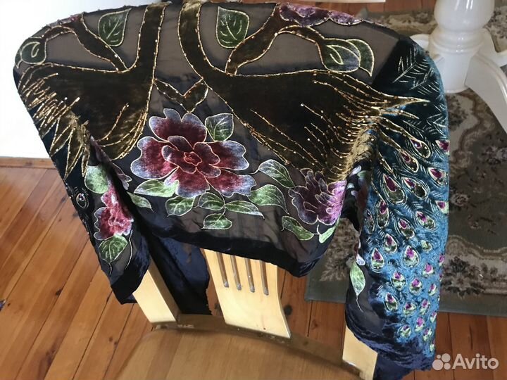 Палантин, панбархат, Турция