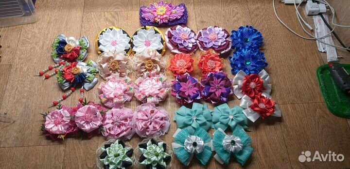 Резинки для волос ручной работы