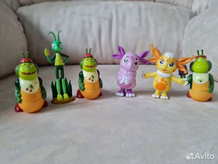 Коллекция фигурок Лунтик