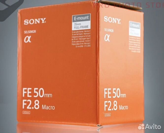 Sony FE 50 f2.8 macro, Новый