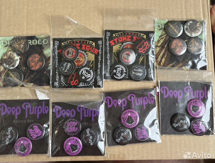 Значки/магниты с концертов