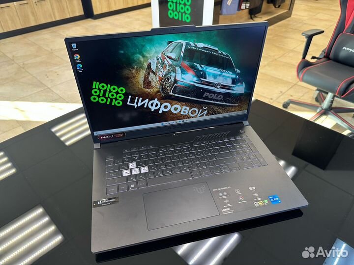 Ноутбук asus TUF 17.3 Core i5-12400 RTX 3050 16Gb