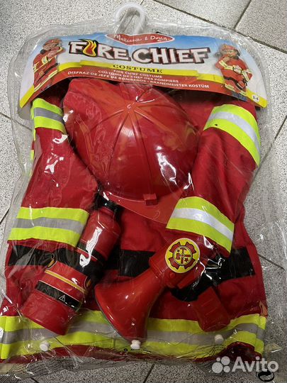 Маскарадный костюм Пожарный, Пилот 3-6 лет