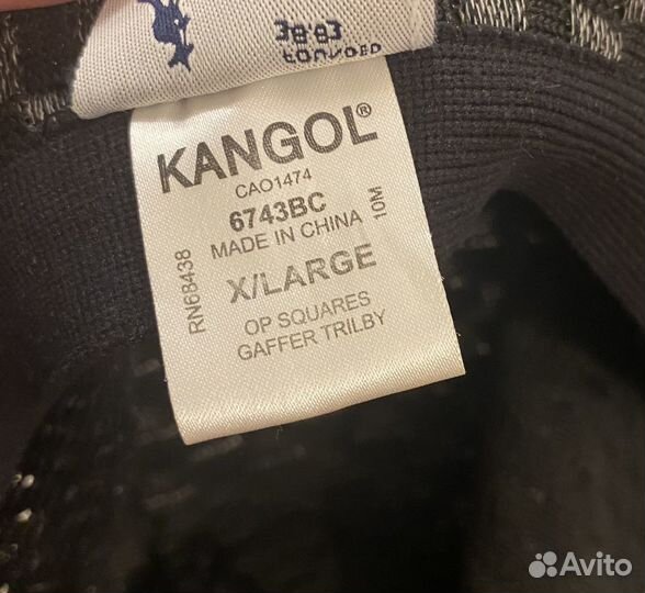 Шляпа, панама Kangol, XL, оригинал