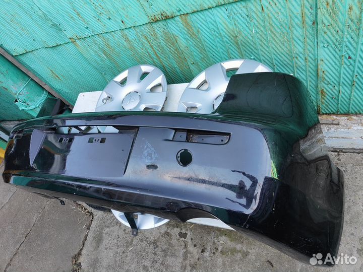 Бампер задний mitsubishi lancer 10