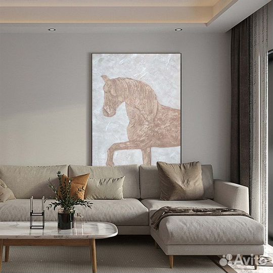 Картины лошадей маслом холсте