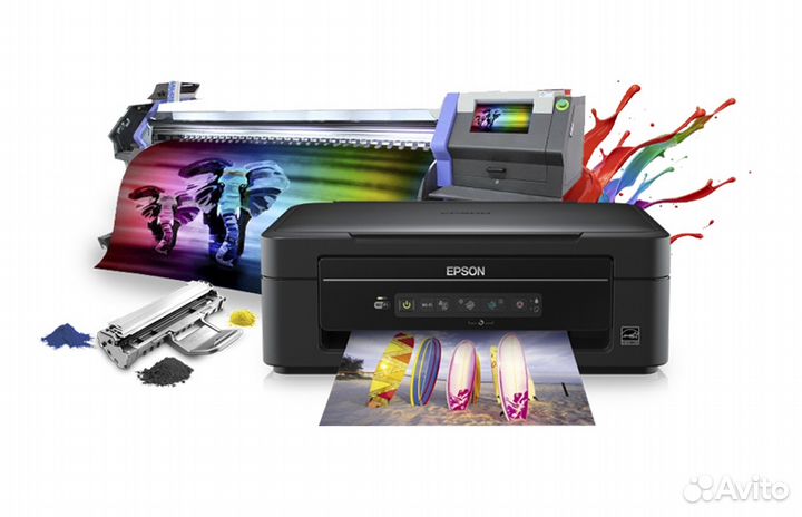 Ремонт принтеров, заправка картриджей