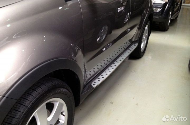 Ssang Yong Actyon Пороги бмв Стиль