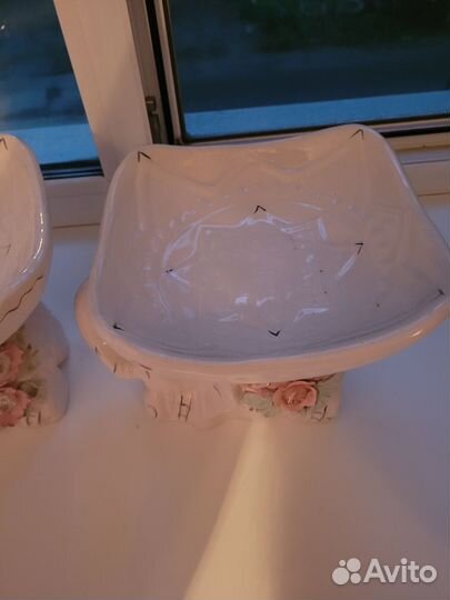 Конфетница керамический