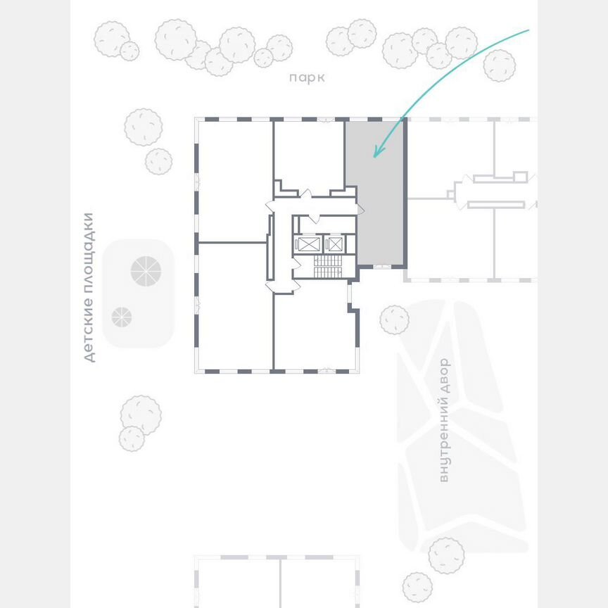 2-к. квартира, 58,1 м², 9/12 эт.