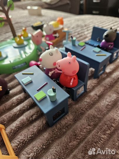 Свинка Пеппа, Пикник и Школа