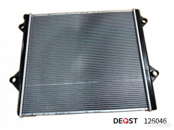 Радиатор охлаждения toyota land cruiser (j12) вездеход закрытый 09.02-10 4.0 (grj120w, grj121w)