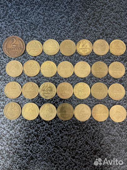 Погодовка РСФСР 1-20 копеек 1921-1957 год