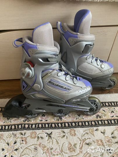 Роликовые коньки детские раздвижные 29-34