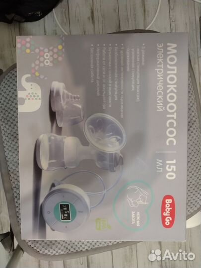 Молокоотсос электрический babygo bg 1022