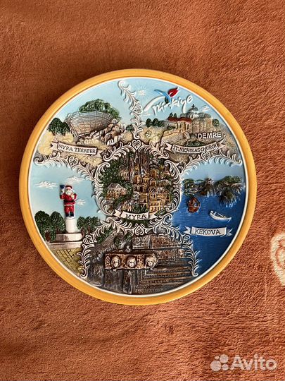 Тарелки декоративные на стенку из разных стран