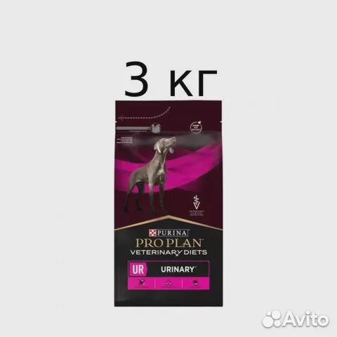 Корм для собак Purina Pro Plam UR 3 кг 4шт