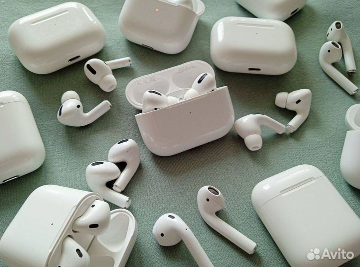 Airpods 2, 3, pro, pro 2 по частям