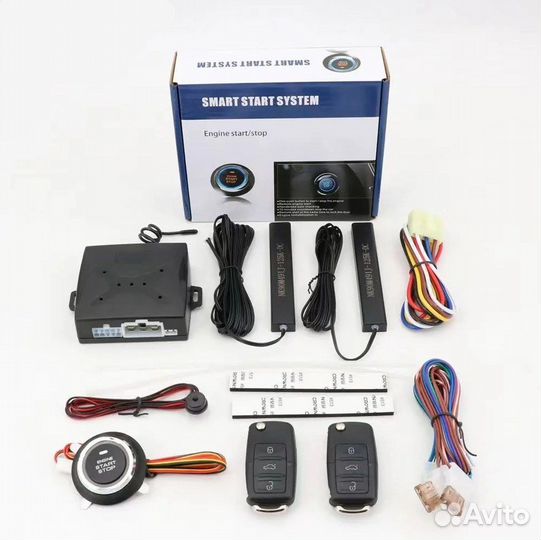 Кнопка start-stop с автозапуском двигателя