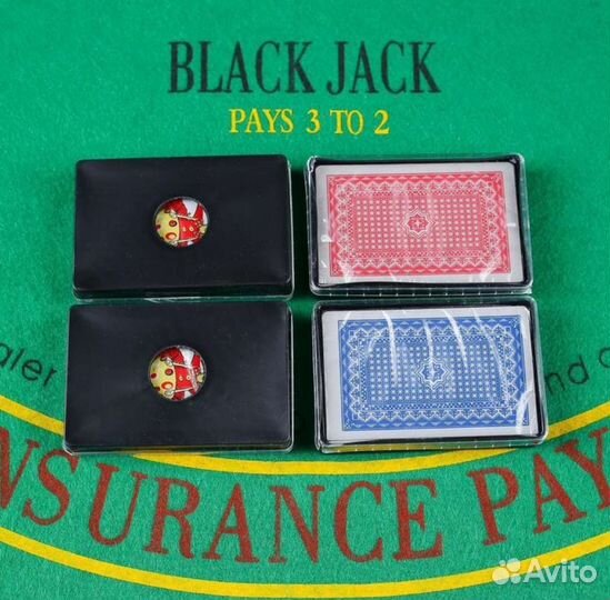 Карты пластиковые игральные новые