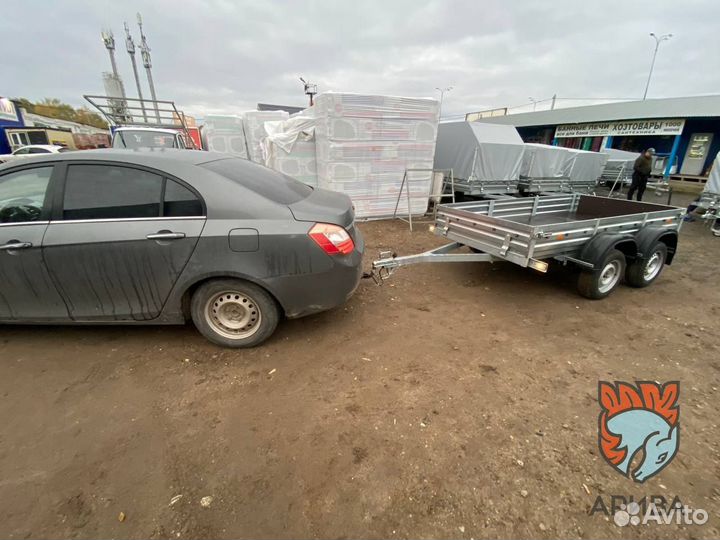 Прицеп двухосный мзса 817733.022