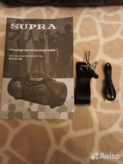 Портативная Bluetooth колонка Supra BTS-880 Black