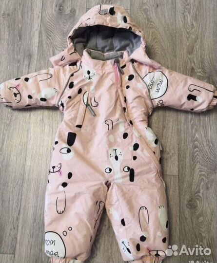 Зимний комбинезон для девочки