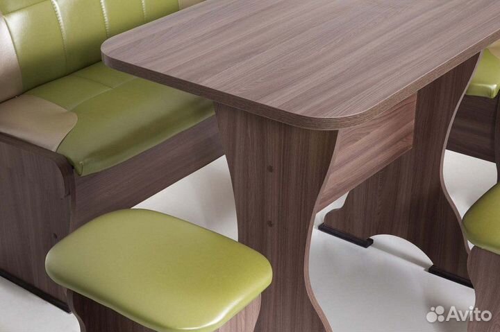 Кухонный уголок Остин темный комби 105/101 арт54