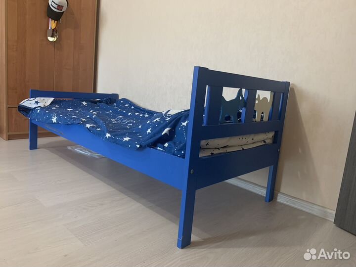 Детская кровать IKEA с матрасом
