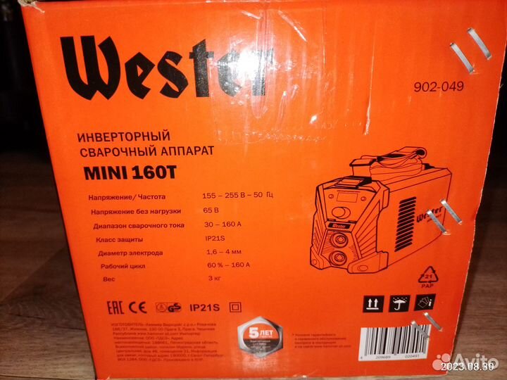Сварочный инвертор Wester Mini160T