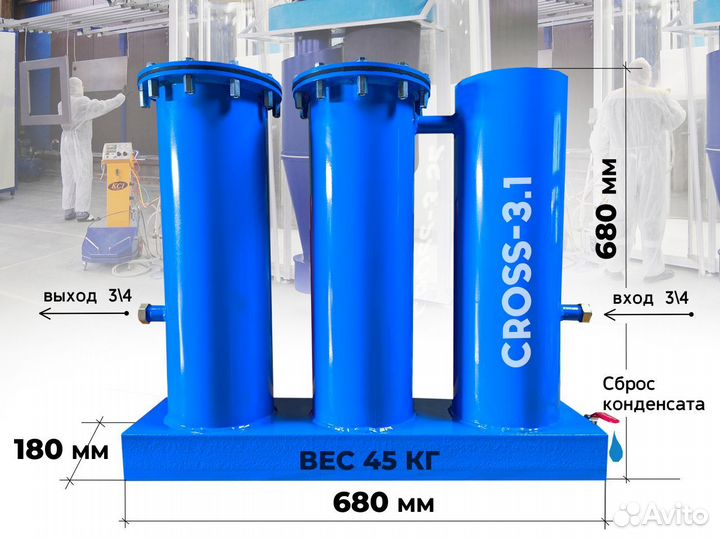 Осушитель тонкой очистки