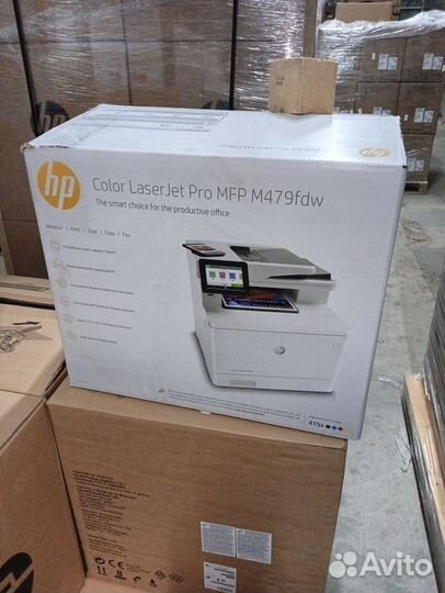 Цветной мфу Hp Color LaserJet Pro MFP M479fdw