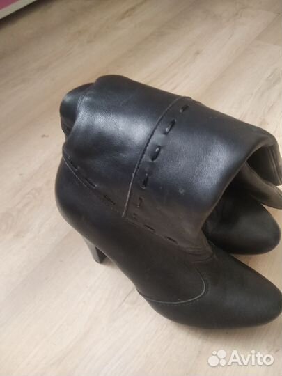 Ботильоны женские 37 размер натуральная кожа