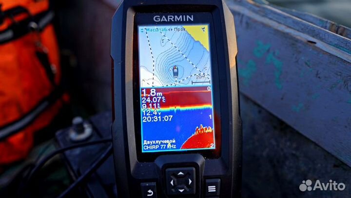 Эхолот garmin striker 4 plus RUS