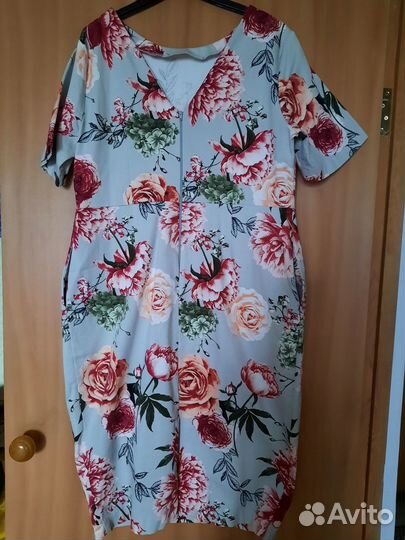 Платье женское 52 размер летнее